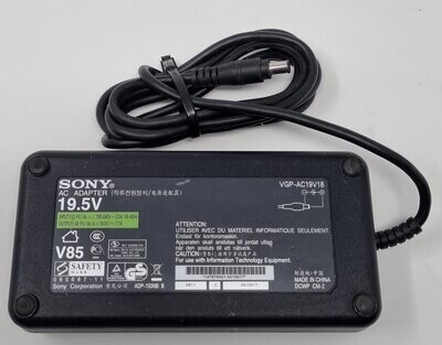 Used Sony AC Adapter VGP-AC19V18 19.5V 7.7A