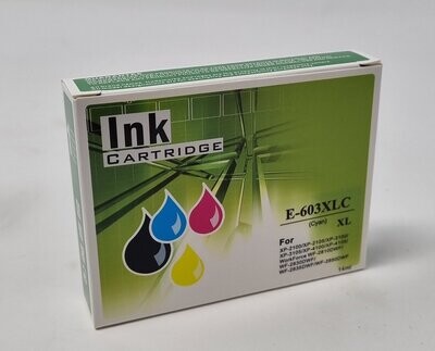 Compatible Epson 603XL Cyan Ink (E-603XLC)
