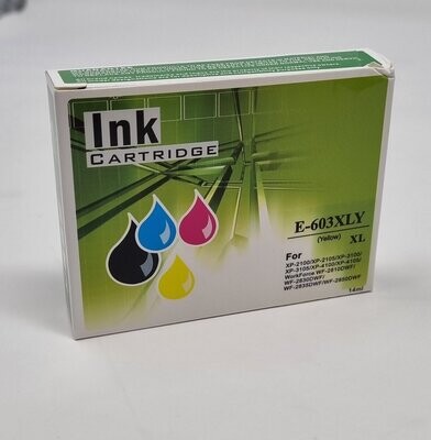 Compatible Epson 603XL Yellow Ink (E-603XLY)