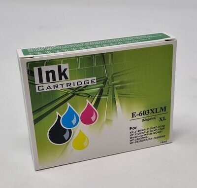 Compatible Epson 603XL Magenta Ink (E-603XLM)