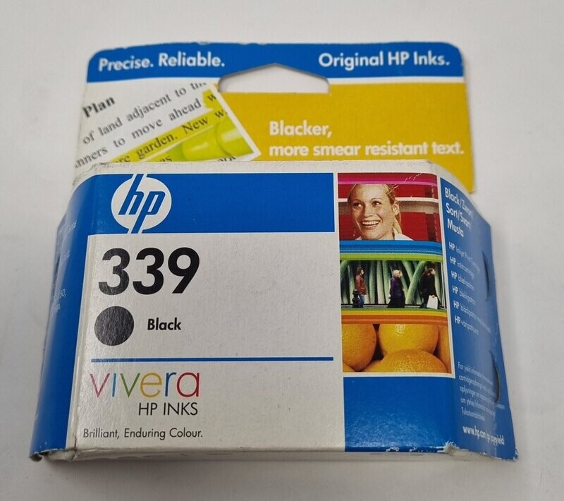 Genuine HP 339 Black Ink Out of Date (C8767EE UUS)