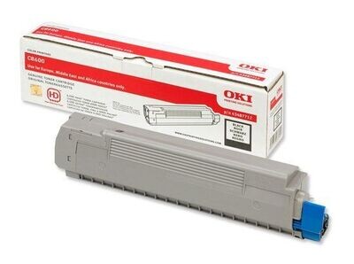 Genuine OKI C8600/C8800 Black Toner Cartridge