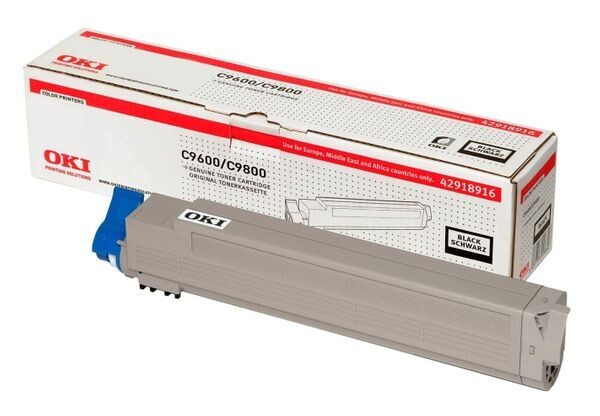 Genuine OKI Black Toner Cartridge 42918916