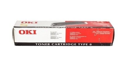 Genuine OKI TYPE 8 Black Toner 41331702