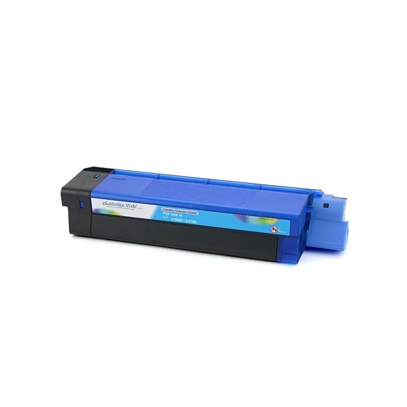Compatible Cartridge Web OKI Cyan Toner Cartridge (43324423)