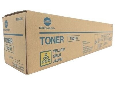 Genuine Konica Minolta TN210Y Yellow Toner Cartridge (8938-510)