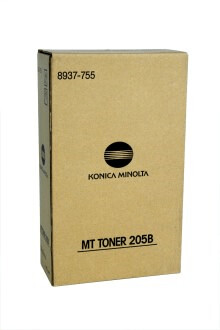 Genuine Konica Minolta MT Toner 205B 2 x 420g Bottles