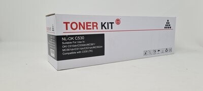 Compatible Oki NL-OK C530 Black Toner