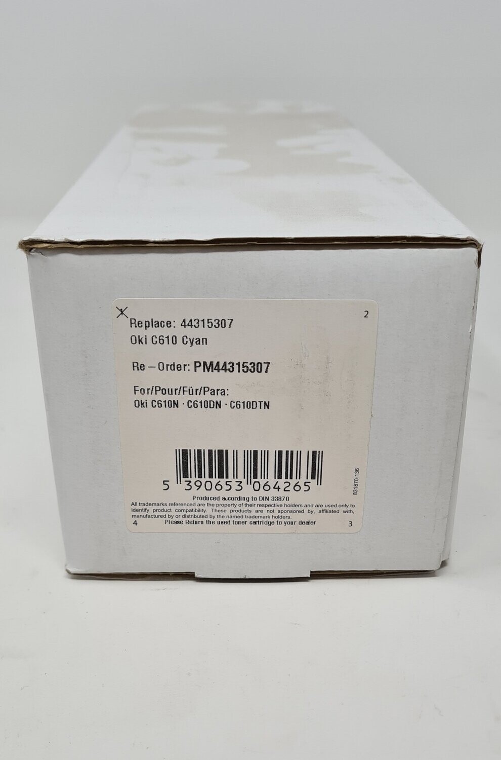 Compatible OKI C610 Cyan (44315307)