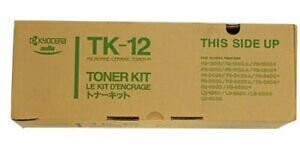 Genuine Kyocera TK-12 Black Toner Kit