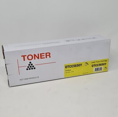 Compatible OKI Toner Cartridge Yellow for OKI C5650 / C5750 (43872305)