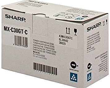 Genuine Sharp MX-C30GT-C Cyan Toner Cartridge