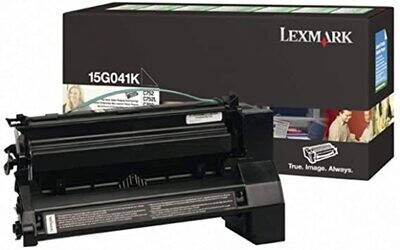 Genuine Lexmark 15G041K Black Toner Cartridge