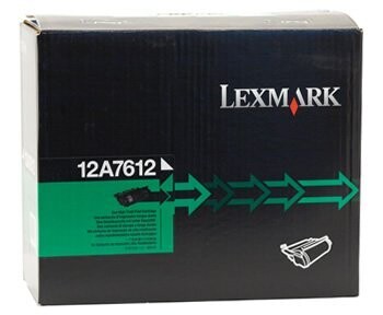 Genuine Lexmark 12A7612 Black High Yield Toner Cartridge