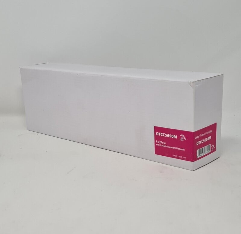 Compatible OKI C5650/C5750 Laser Toner Cartridge Magenta (43872306)