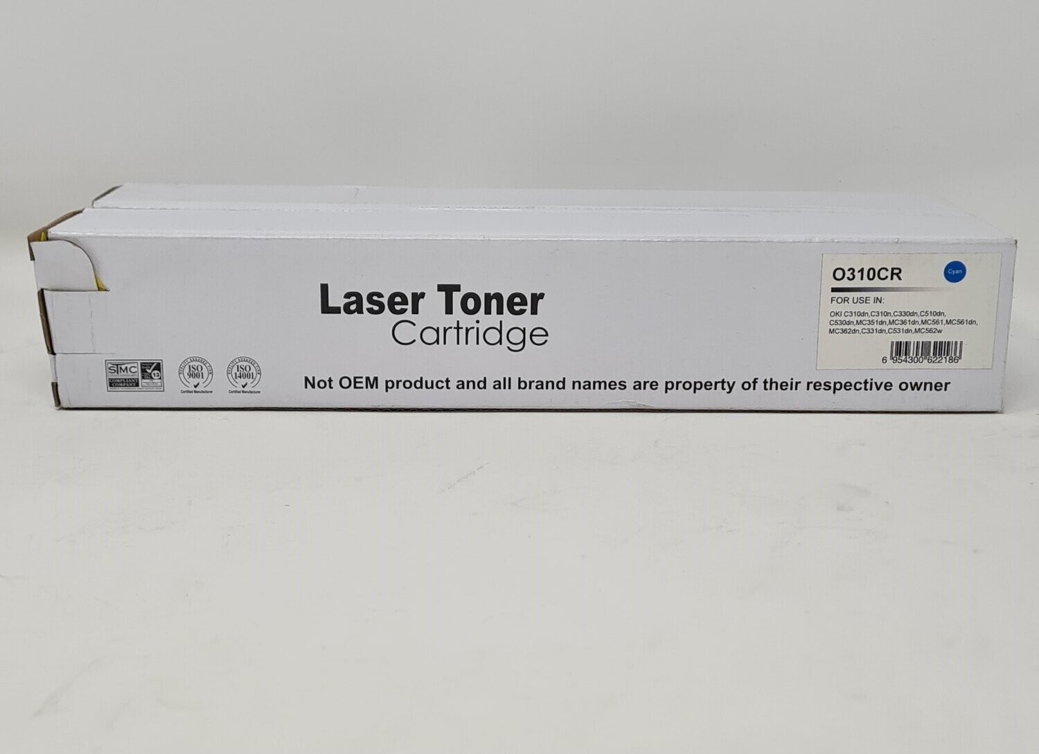​Compatible OKI Laser Toner Cartridge Cyan (O310CR)