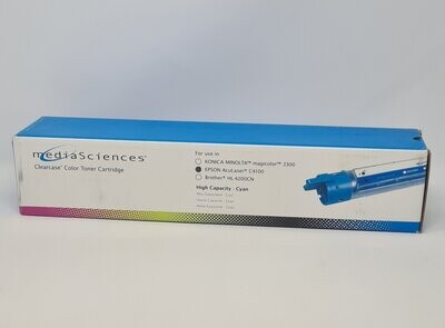 Media Sciences Compatible Epson AcuLaser C4100 High Capacity Toner Cartridge Cyan (S050146)