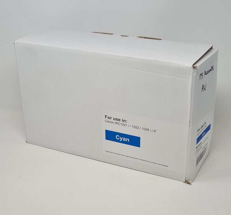 Canon C-EXV26 Compatible Toner Cartridge Cyan (1659B006AA)