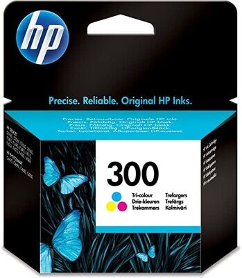 Genuine HP 300 Tri Colour Ink Cartridge Out of Date (2013)
