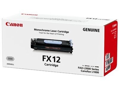 Genuine Canon FX12 Toner Cartridge Black