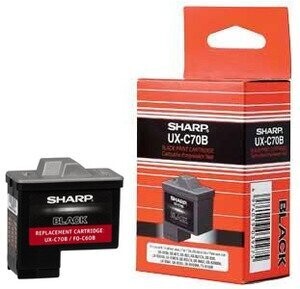 Genuine SHARP UX-C70B Black Print Cartridge