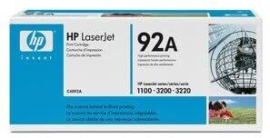 Genuine HP C4092A Black Toner Cartridge