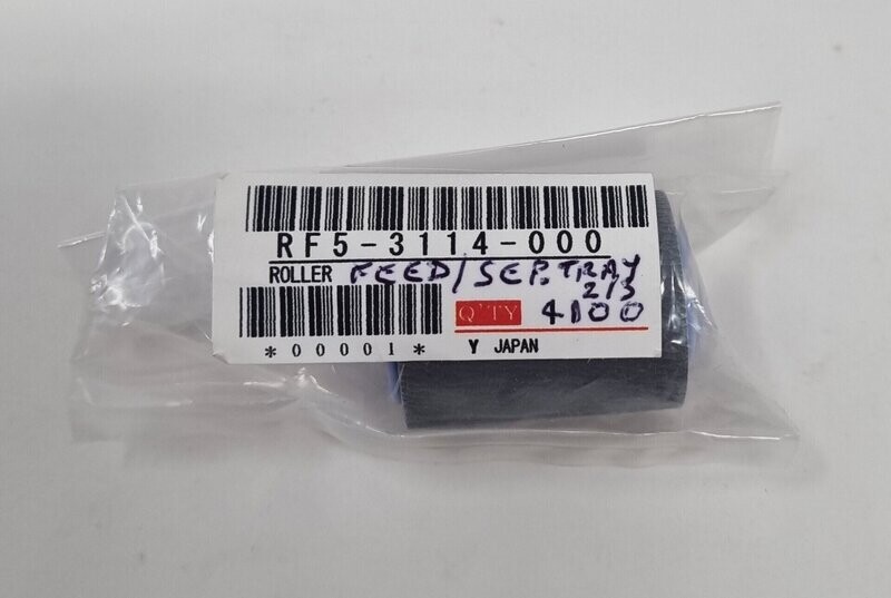 Genuine HP RF5-3114-000 Tray 2 Feed / Separation Roller