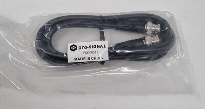 Pro-signal PSG00517 BNC Male to BNC Male RG59/U Coaxial Lead, 1.5m 75 Ohm