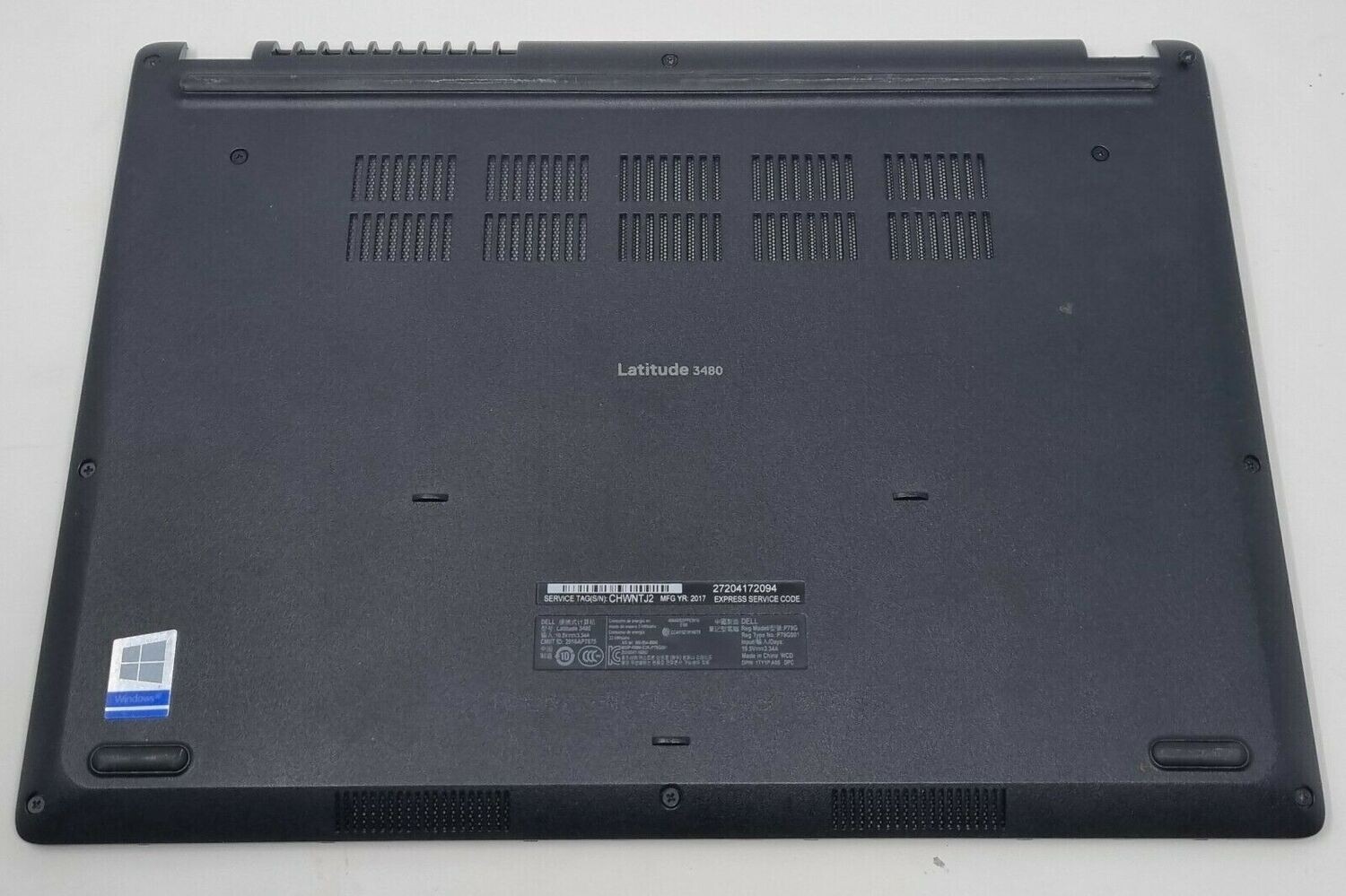 Used Dell Latitude 3480 Bottom Case 0P22NG