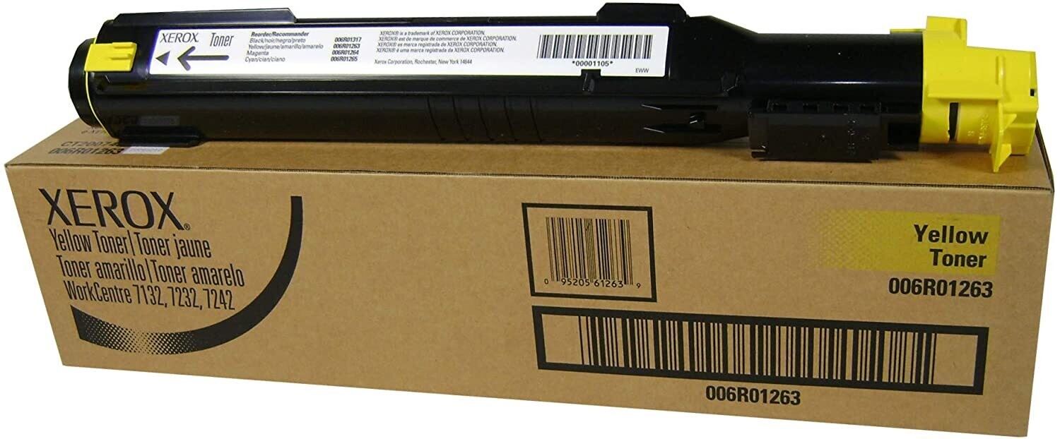 Genuine Xerox 006R01263 Yellow Toner Cartridge
