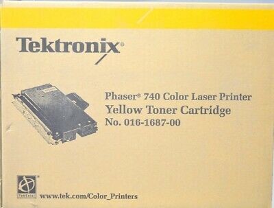 Genuine Tektronix (xerox) 016-1687-00 Yellow Toner Cartridge