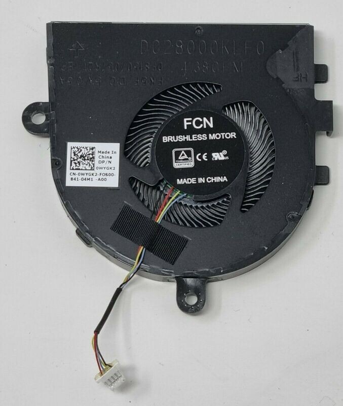Used Dell Latitude 3490 Heatsink Fan DP/N 0WYGK2