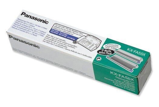 Genuine Panasonic KX-FA55X Black ink film Ribbon