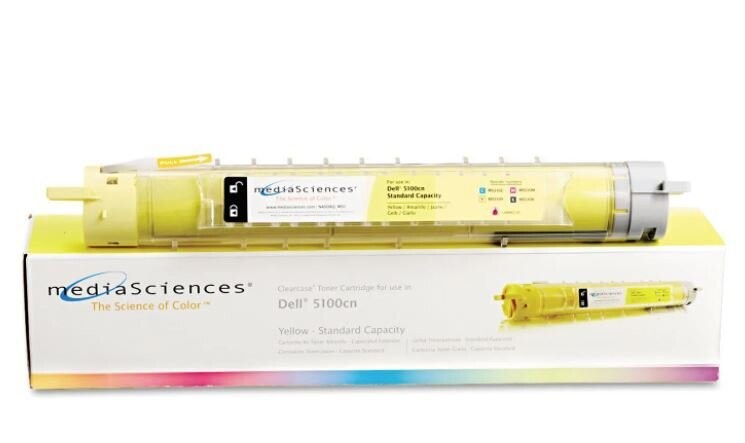 Compatible Dell Media Sciences MS510Y Yellow Toner Cartridge