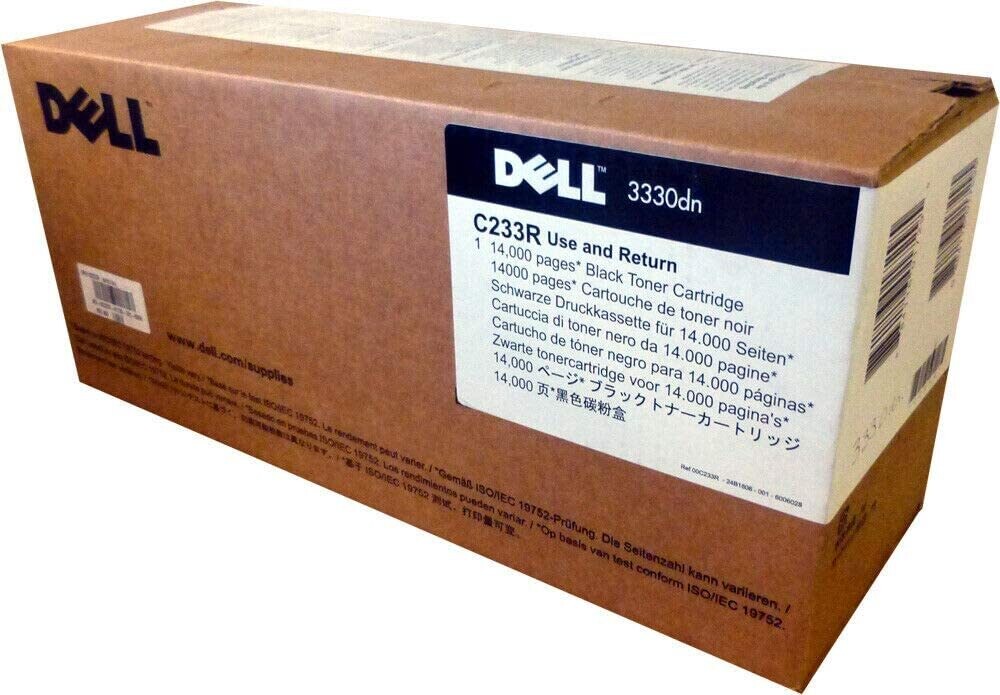 Genuine Dell C233R Black Toner Cartridge