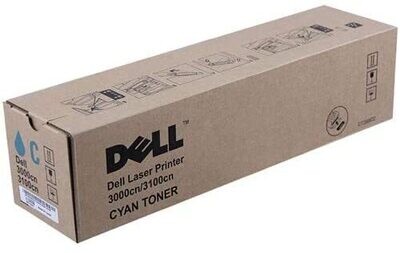 Genuine Dell CT200572 Cyan Toner Cartridge 3000cn/3100cn