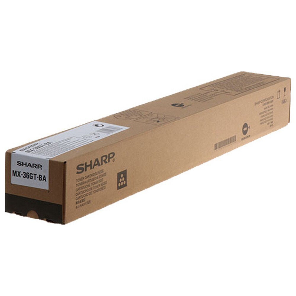 Genuine SHARP MX-36GT-BA Black Toner Cartridge
