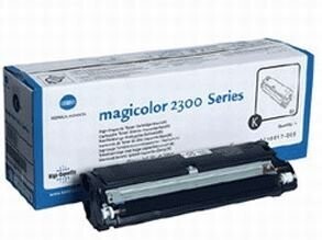 Genuine Konica Minolta Magicolor 2300 Series Black Toner