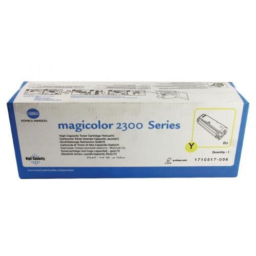 Genuine Konica Minolta magicolor 2300 High Capacity Yellow Toner