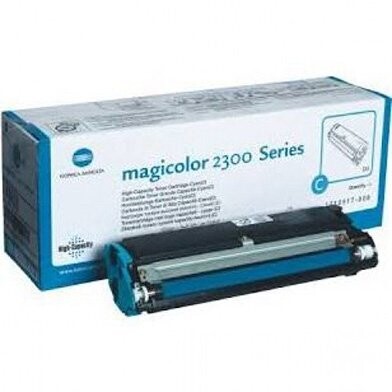 Genuine Konica Minolta magicolor 2300 High Capacity Cyan Toner