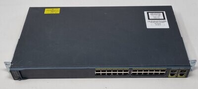 Used Cisco WS-C2960-24TC-L V10 Switch 24-Port 10/100 With Server Mounts