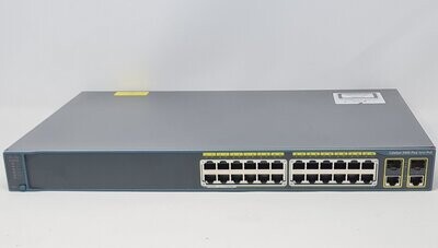 Used & Tested Cisco Catalyst 2960 Plus Series PoE 24 Port (WS-C2960+24PC-L V02)
