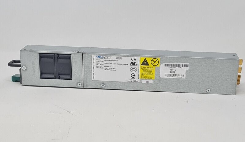 COLDWATT 650W Server Power Supply Model CWA2-0650-10-ISO1-1