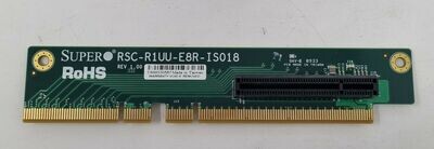 Used SuperMicro RSC-R1UU-E8R-IS018 PCI-E Riser Card