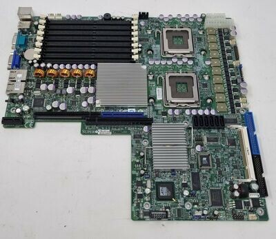 Used Super X7DBU Motherboard Dual 771-pin LGA Sockets (Xeon)