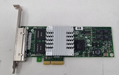 Used HP NC364T Quad-Port PCI-e x4 Gigabit Ethernet Network Interface Card 436431-001
