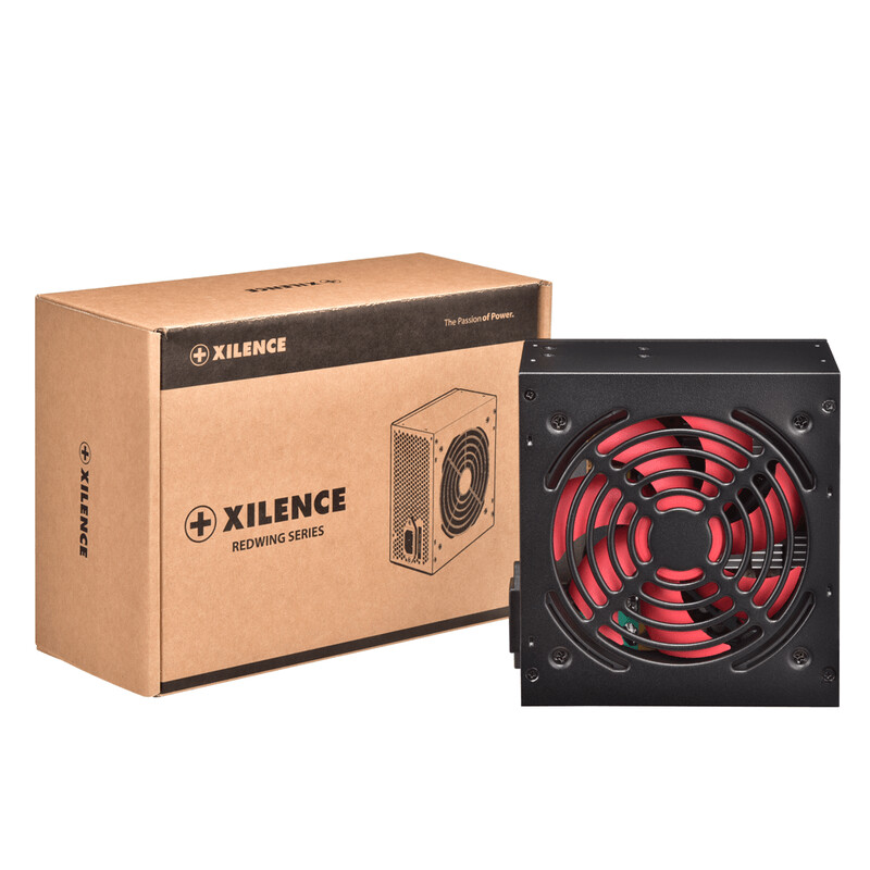 Xilence Redwing 600W 120mm Red Silent Fan PSU (XP600R7)