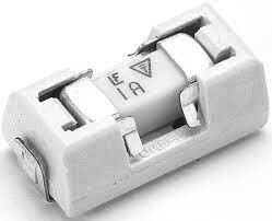 LITTELFUSE 015402.5DR Fuse, Surface Mount with Clip/Holder, 2.5 A, Very Fast Acting, 125 VAC, 125 VDC, 9.73mm x 5.03mm (4115890)