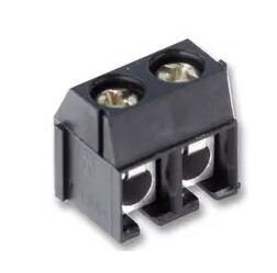 WEIDMULLER PM5.08/3/90 BLK Wire-To-Board Terminal Block, 5.08 mm, 3 Ways, 26 AWG, 14 AWG, 2.5 mm², Screw