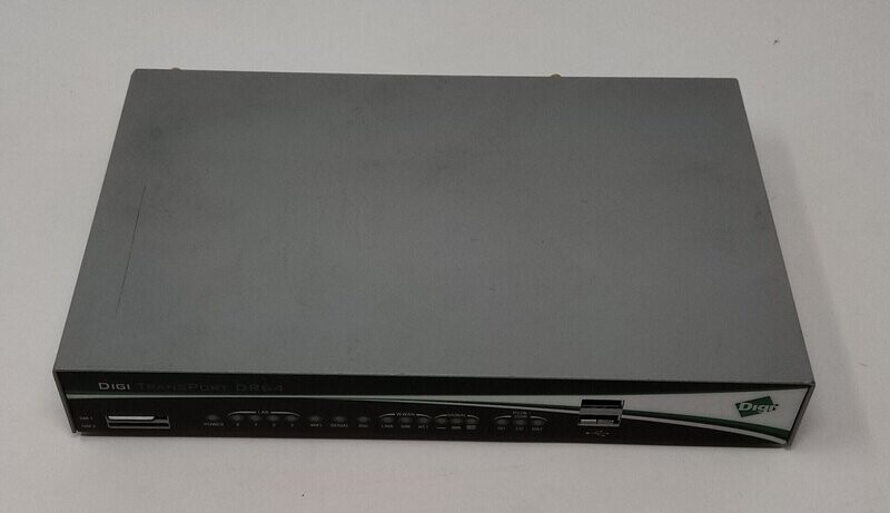 Used Digi Transport DR64 Cellular router (DR64-U7A1-DE2-SW)